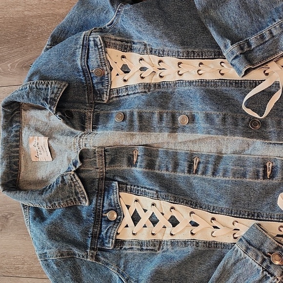 Love Tree Denim Jacket - Picture 2 of 4